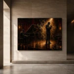Spotlight Trumpet Performance Jazz Wall Art Canvas Print - Image 5