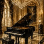 Grand Piano Recital Room Piano Wall Art Canvas Print