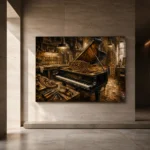 Craftsman's Atelier Piano Wall Art Canvas Print - Image 5
