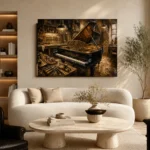 Craftsman's Atelier Piano Wall Art Canvas Print - Image 6