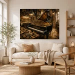 Craftsman's Atelier Piano Wall Art Canvas Print - Image 7