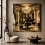 Luxury Concert Salon Piano Wall Art Canvas Print - Image 6
