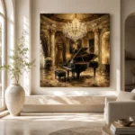 Luxury Concert Salon Piano Wall Art Canvas Print - Image 8