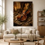 Antique Violin Workshop Wall Art Canvas Print - Image 7
