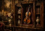 Collector’s Salon Violin Wall Art Canvas Print