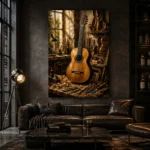 Timeless Classical Guitar Wall Art Canvas Print - Image 4