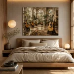 Conservatory Acoustic Guitar Wall Art Canvas Print - Image 8