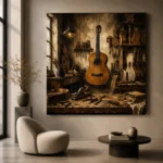 Artisan Classical Guitar Wall Art Canvas Print - Image 6