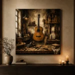 Artisan Classical Guitar Wall Art Canvas Print - Image 7