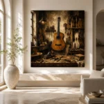 Artisan Classical Guitar Wall Art Canvas Print - Image 8