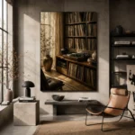 Quiet Luxury Vinyl Record Wall Art Canvas Print - Image 3