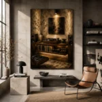 Contemporary Audiophile Vinyl Record Wall Art Canvas Print - Image 3
