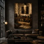 Contemporary Audiophile Vinyl Record Wall Art Canvas Print - Image 4