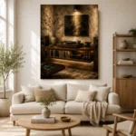 Contemporary Audiophile Vinyl Record Wall Art Canvas Print - Image 7