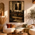 Contemporary Audiophile Vinyl Record Wall Art Canvas Print - Image 8
