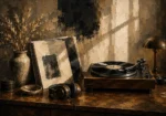 Refined Vintage Vinyl Record Wall Art Canvas Print