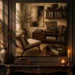 Mid-Century Vinyl Record Wall Art Canvas Print - Image 4