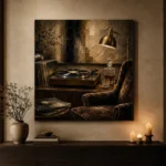 Executive Vinyl Record Wall Art Canvas Print - Image 7