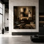 Contemporary Audiophile Vinyl Record Wall Art Canvas Print - Image 5
