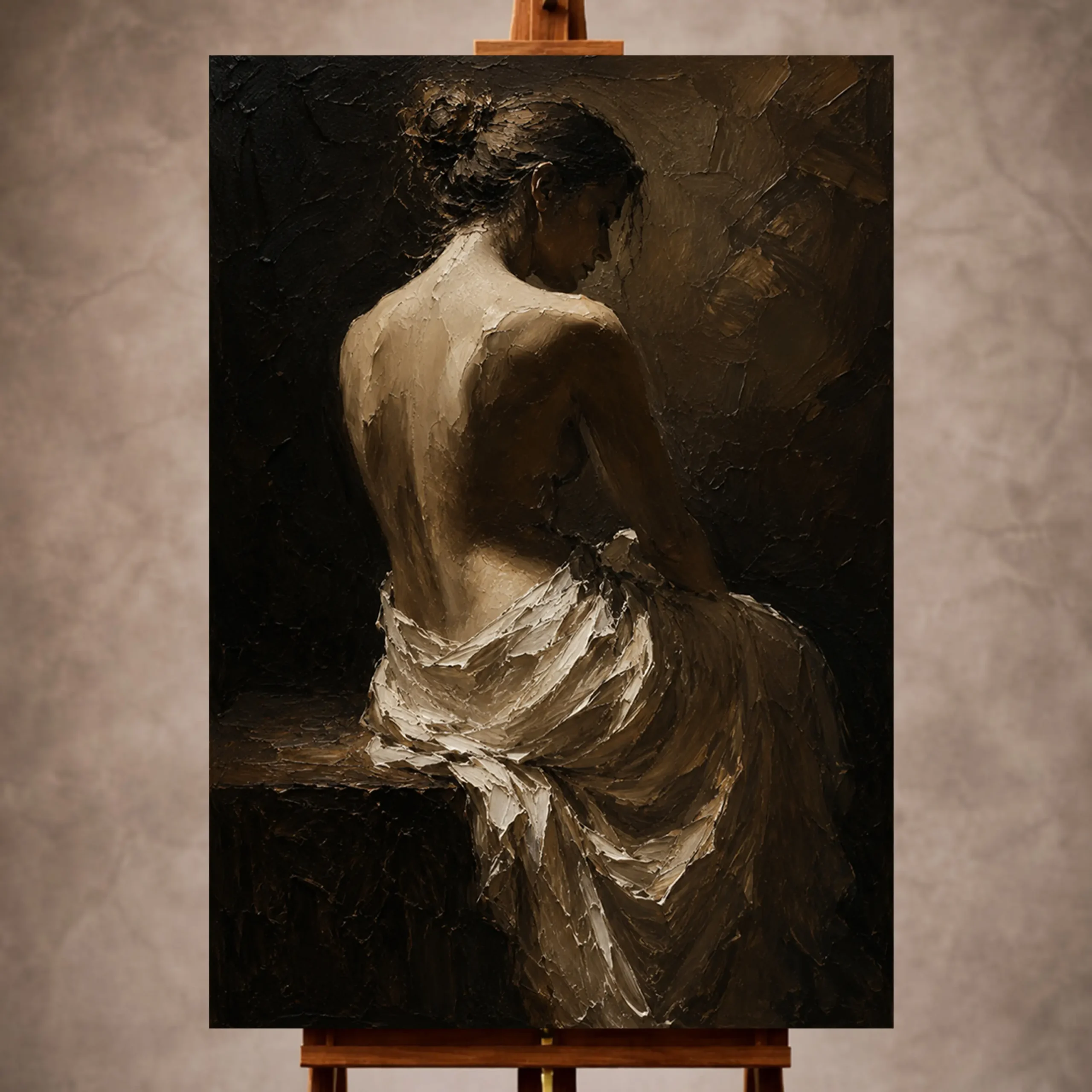 Premium Wall Art Dikey Html Edition – NUDEWALL006 Image 1 Classical Nude Wall Art wall art print for elegant interiors