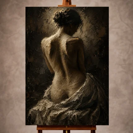Classical Nude Wall Art wall art print for elegant interiors