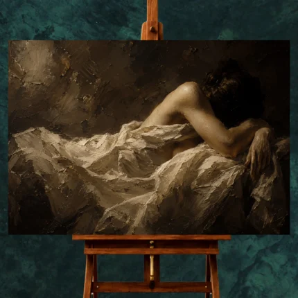 Classical Nude Wall Art wall art print for elegant interiors