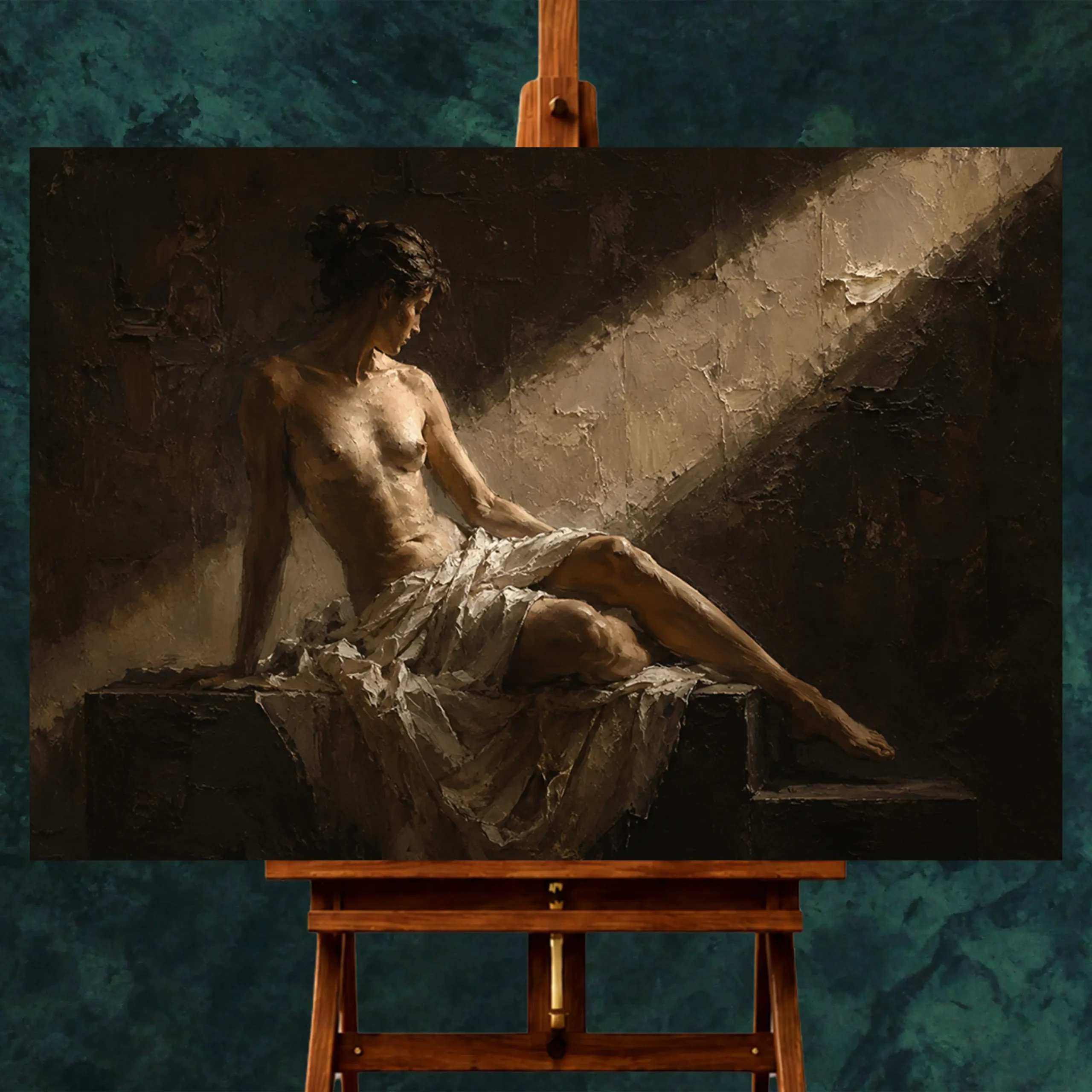 Premium Wall Art Yatay Html Edition – NUDEWALL014 Image 2 Classical Nude Wall Art wall art print for elegant interiors