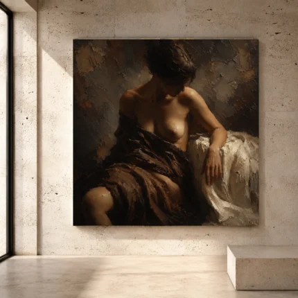 Classical Nude Wall Art wall art print for elegant interiors