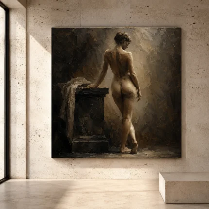 Classical Nude Wall Art wall art print for elegant interiors