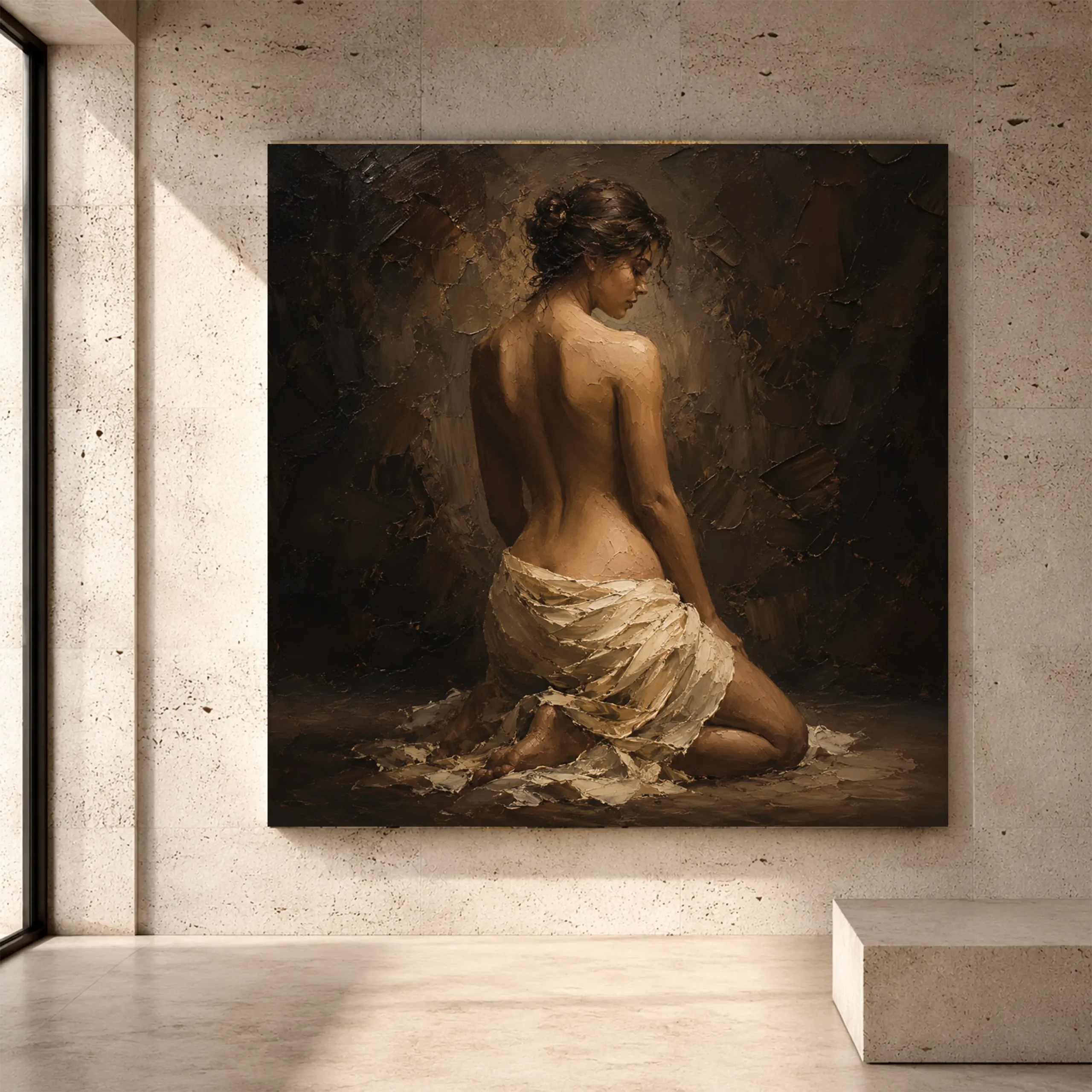 Premium Wall Art Kare Html Edition – NUDEWALL020 Image 1 Classical Nude Wall Art wall art print for elegant interiors