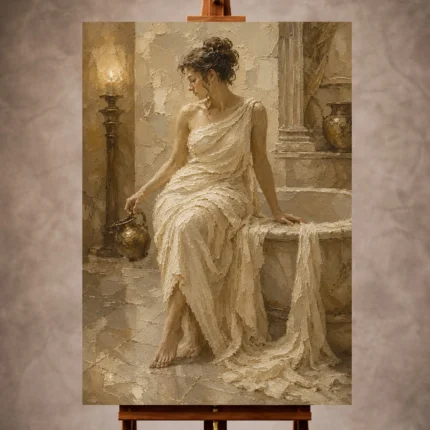Classical Nude Wall Art wall art print for elegant interiors