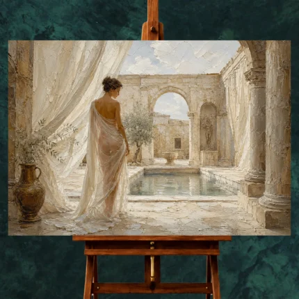 Classical Nude Wall Art wall art print for elegant interiors
