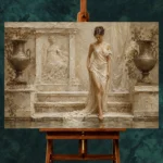 Classical Nude Wall Art wall art print for elegant interiors