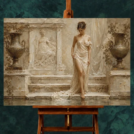 Classical Nude Wall Art wall art print for elegant interiors