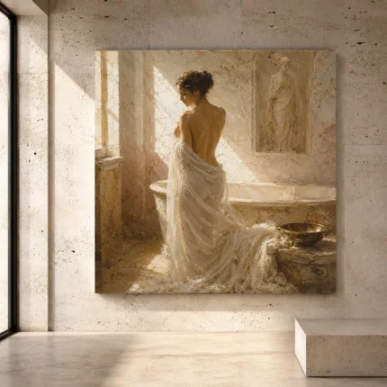 Classical Nude Wall Art wall art print for elegant interiors