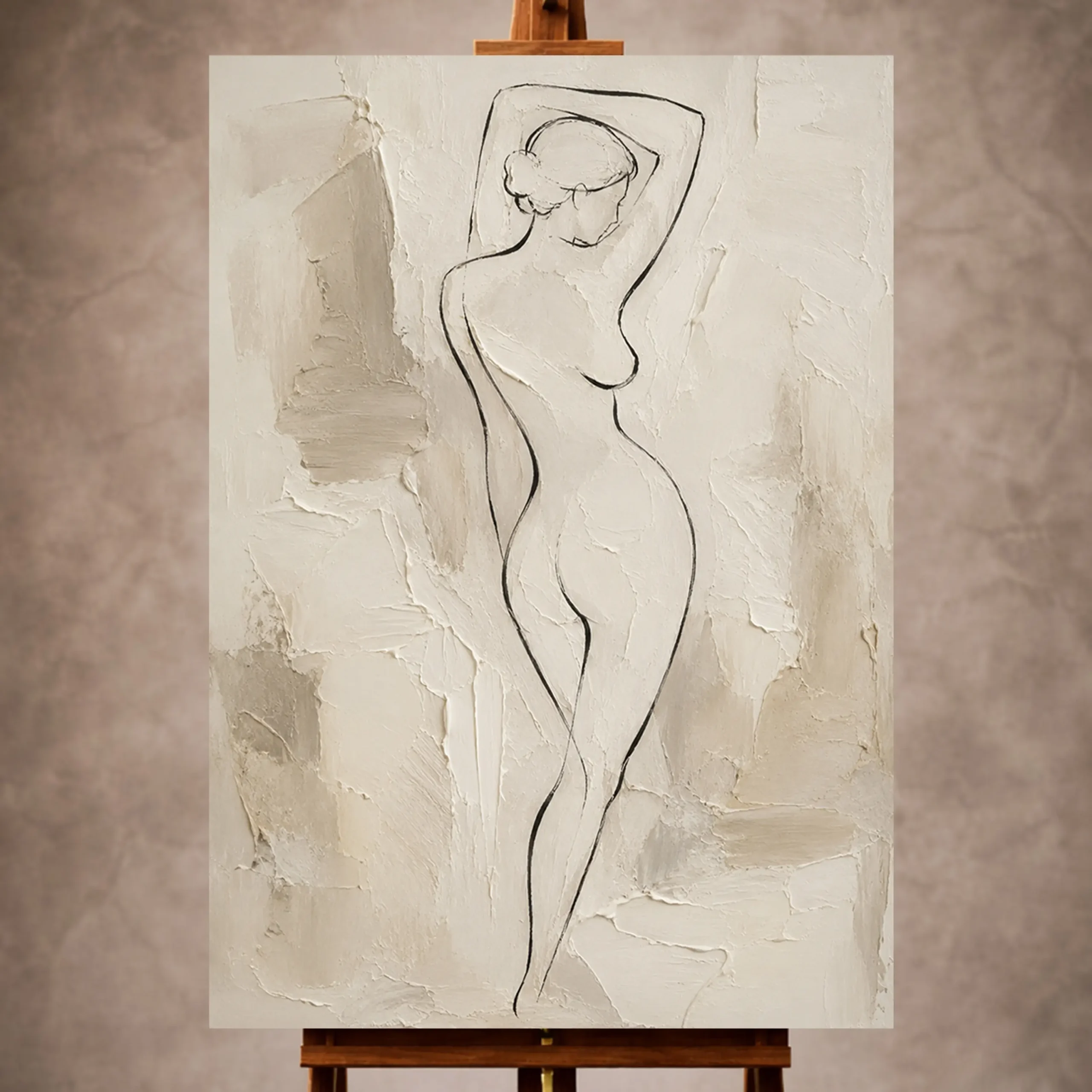 Premium Wall Art Dikey Html Edition – NUDEWALL038 Image 1 Classical Nude Wall Art wall art print for elegant interiors