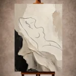 Classical Nude Wall Art wall art print for elegant interiors