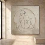 Classical Nude Wall Art wall art print for elegant interiors