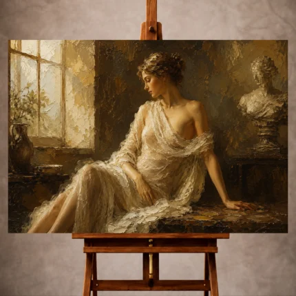 Classical Nude Wall Art wall art print for elegant interiors