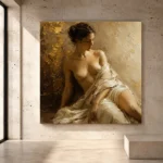 Classical Nude Wall Art wall art print for elegant interiors