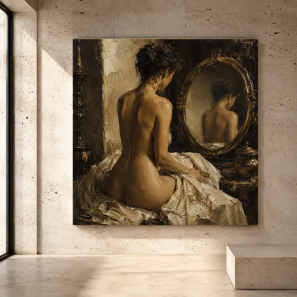 Classical Nude Wall Art wall art print for elegant interiors