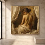 Classical Nude Wall Art wall art print for elegant interiors