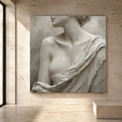 Sculptural Nude Wall Art wall art print for elegant interiors