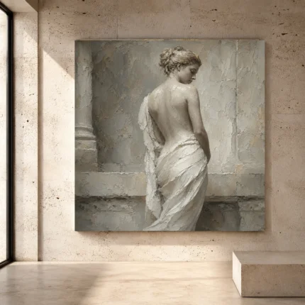 Sculptural Nude Wall Art wall art print for elegant interiors