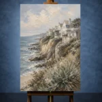 Cliffside Coastal Homes Coastal Wall Art Canvas Print - Image 2