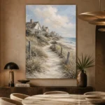 Sandy Dune Path Coastal Wall Art Canvas Print - Image 5
