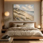 Golden Dunes Coastal Wall Art Canvas Print - Image 8