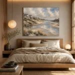 Tranquil Tidal Inlet Coastal Wall Art Canvas Print - Image 8