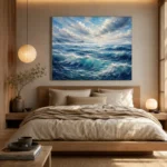 Misty Ocean Panorama Wall Art Canvas Print - Image 8