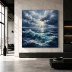 Dramatic Ocean Swells Wall Art Canvas Print - Image 5